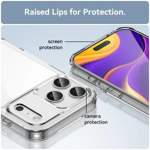 CRYSTAL Ochranný kryt pre Apple iPhone 17 Pro Max priehľadný
