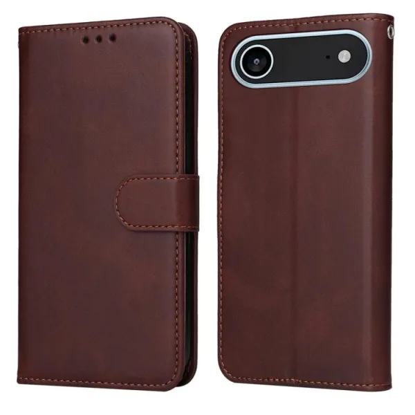 SMOOTH Peňaženkové puzdro pre Apple iPhone Air hnedé