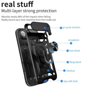 RING CAMERA Kryt s držiakom pre Apple iPhone Air modrý