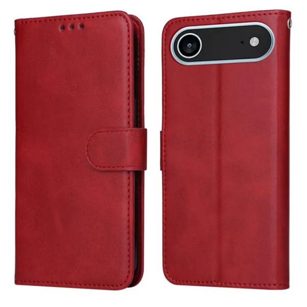 SMOOTH Peňaženkové puzdro pre Apple iPhone Air červené