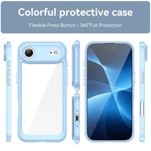 CRYSTAL Ochranný kryt pre Apple iPhone Air modrý