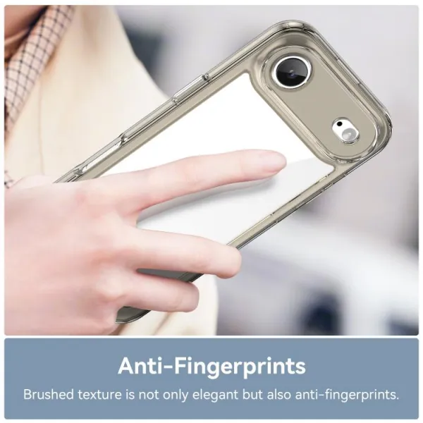 CRYSTAL Ochranný kryt pre Apple iPhone Air šedý