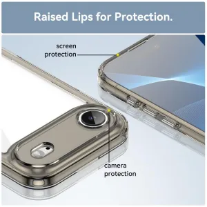 CRYSTAL Ochranný kryt pre Apple iPhone Air šedý