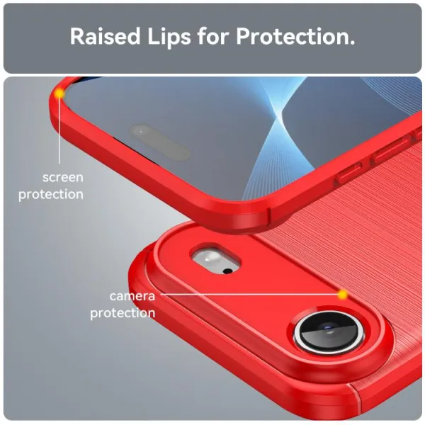 FLEXI TPU Ochranný kryt Apple iPhone Air červený