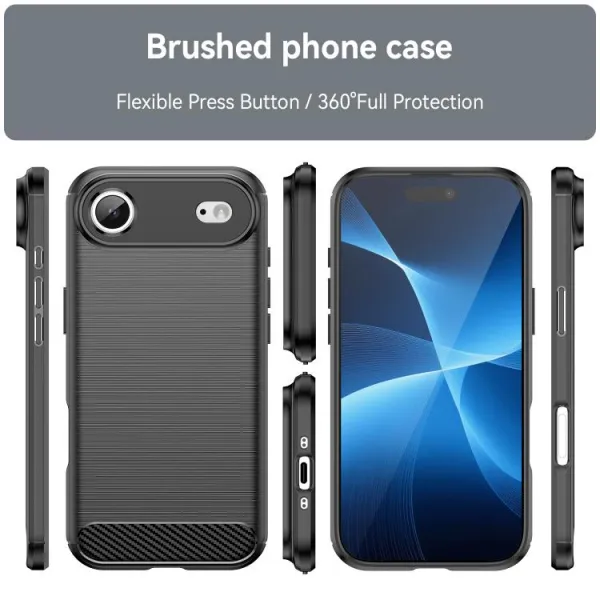 FLEXI TPU Ochranný kryt Apple iPhone Air čierny