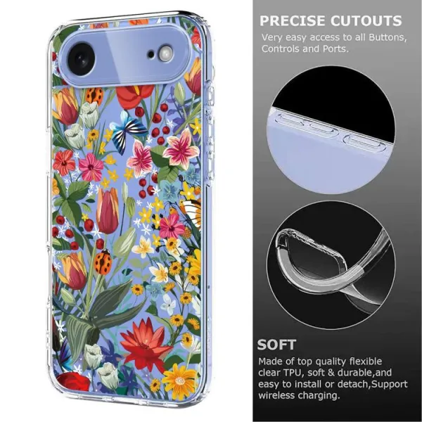 ART TPU Ochranný kryt pre Apple iPhone Air LILY