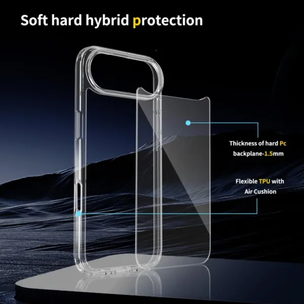 SHOCK Extra odolný kryt Apple iPhone Air čierny