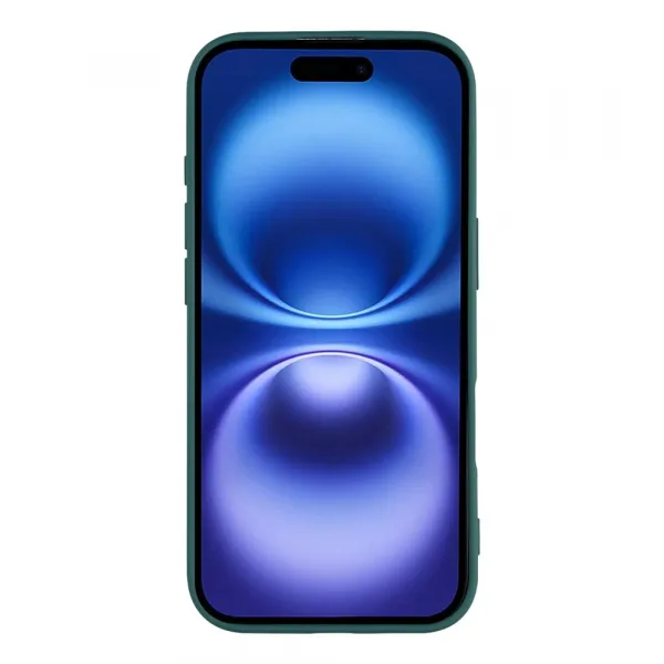 PROTEMIO TPU Kryt pre Apple iPhone 17 tmavozelený