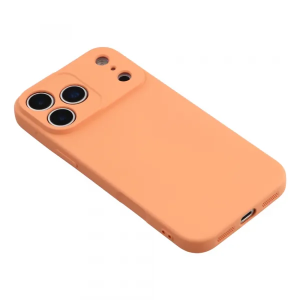 PROTEMIO TPU Kryt pre Apple iPhone 17 Pro Max oranžový