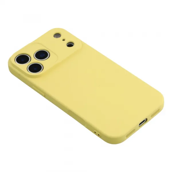 PROTEMIO TPU Kryt pre Apple iPhone 17 Pro Max žltý