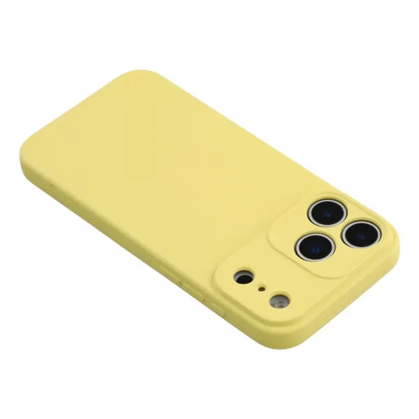 PROTEMIO TPU Kryt pre Apple iPhone 17 Pro Max žltý