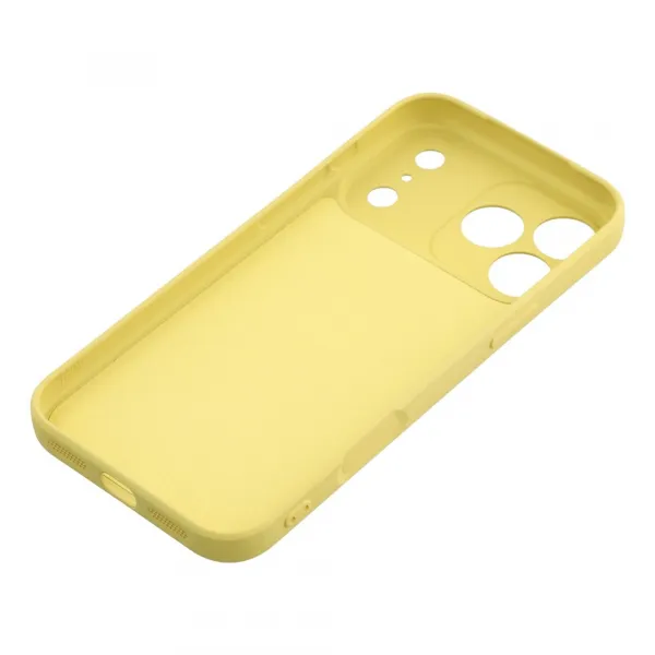 PROTEMIO TPU Kryt pre Apple iPhone 17 Pro Max žltý