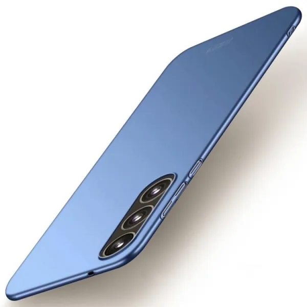 MOFI Plastový kryt pre Samsung Galaxy S25 Edge modrý