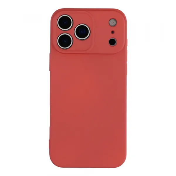 PROTEMIO TPU Kryt pre Apple iPhone 17 Pro Max červený