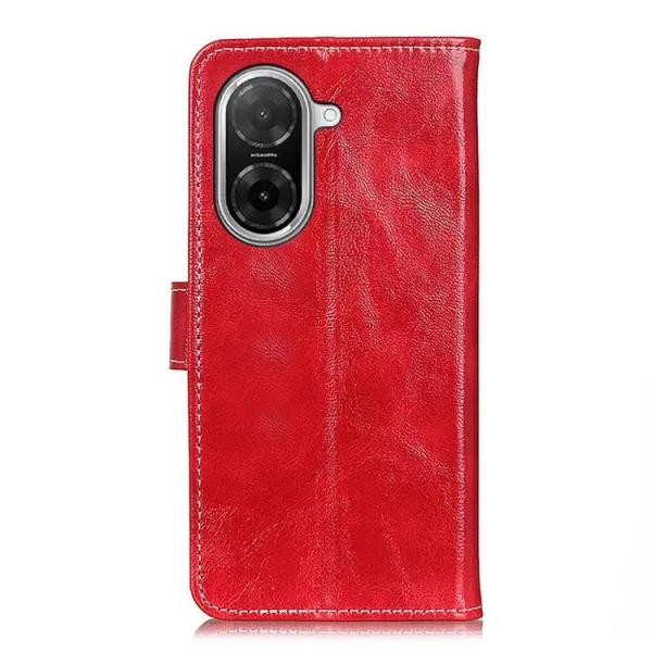 RETRO Peňaženkový obal Xiaomi Redmi A5 (EU verzia 173.3mm) červený