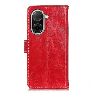 RETRO Peňaženkový obal Xiaomi Redmi A5 (EU verzia 173.3mm) červený