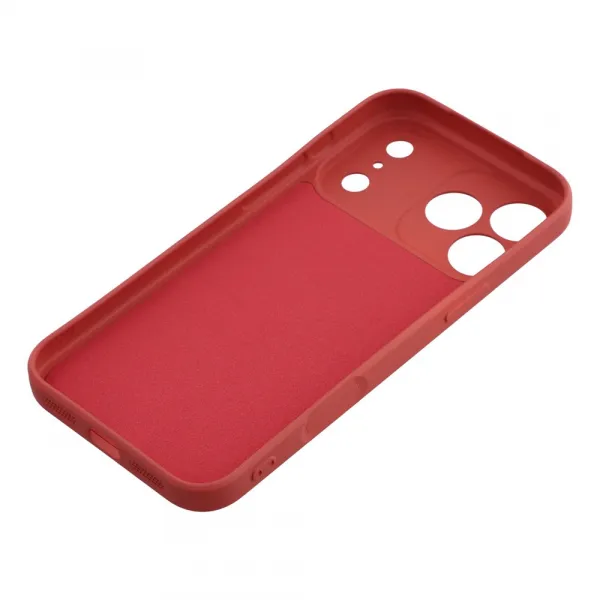 PROTEMIO TPU Kryt pre Apple iPhone 17 Pro Max červený