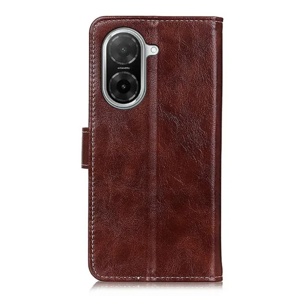 RETRO Peňaženkový obal Xiaomi Redmi A5 (EU verzia 173.3mm) hnedý