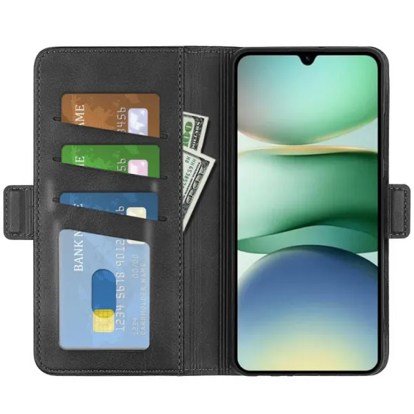 SIDE Peňaženkové puzdro pre Xiaomi Redmi A5 (EU verzia 173.3mm) čierne