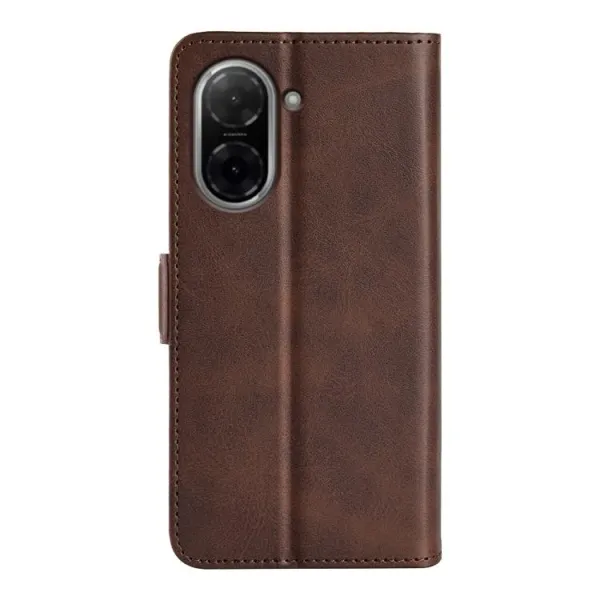 SIDE Peňaženkové puzdro pre Xiaomi Redmi A5 (EU verzia 173.3mm) tmavohnedé