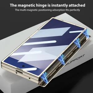 GKK TRIUMPH Ultratenký kryt so stojanom pre Samsung Galaxy Z Fold7 5G WHITE
