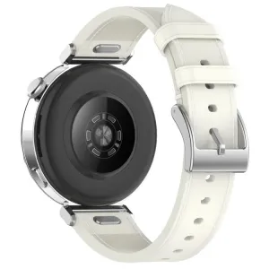 LEATHER Kožený remienok pre Amazfit Bip 5 / Bip 5 Unity biely