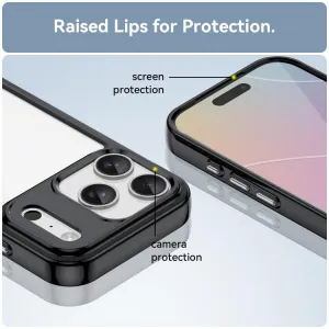 CRYSTAL Ochranný kryt pre Apple iPhone 17 Pro čierny