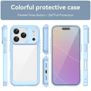 CRYSTAL Ochranný kryt pre Apple iPhone 17 Pro modrý