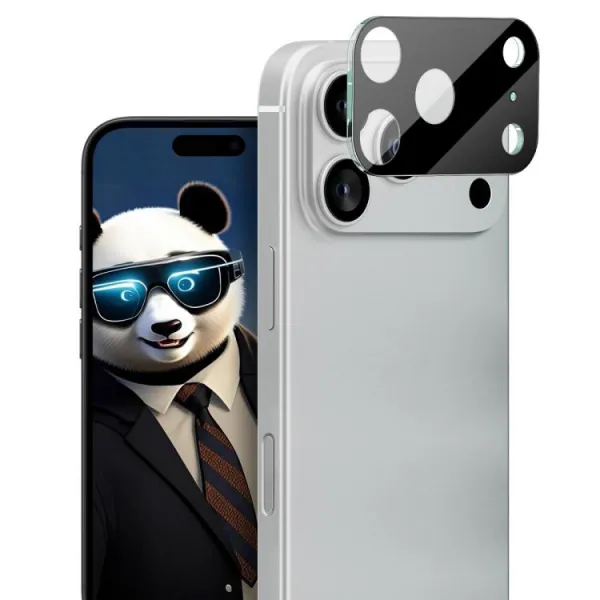 IMAK FULL COVER Sklo pre fotoaparát Apple iPhone 17 Pro Max BLACK