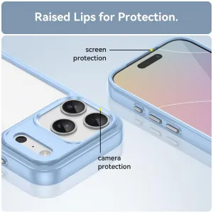 CRYSTAL Ochranný kryt pre Apple iPhone 17 Pro modrý