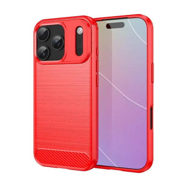 FLEXI TPU Ochranný kryt Apple iPhone 17 Pro červený