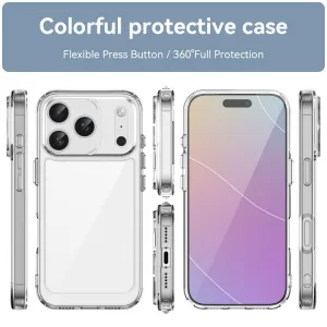 CRYSTAL Ochranný kryt pre Apple iPhone 17 Pro priehľadný
