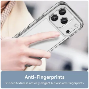 CRYSTAL Ochranný kryt pre Apple iPhone 17 Pro priehľadný