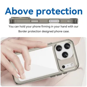 CRYSTAL Ochranný kryt pre Apple iPhone 17 Pro šedý