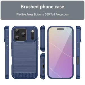 FLEXI TPU Ochranný kryt Apple iPhone 17 Pro modrý