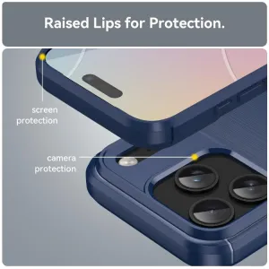 FLEXI TPU Ochranný kryt Apple iPhone 17 Pro modrý