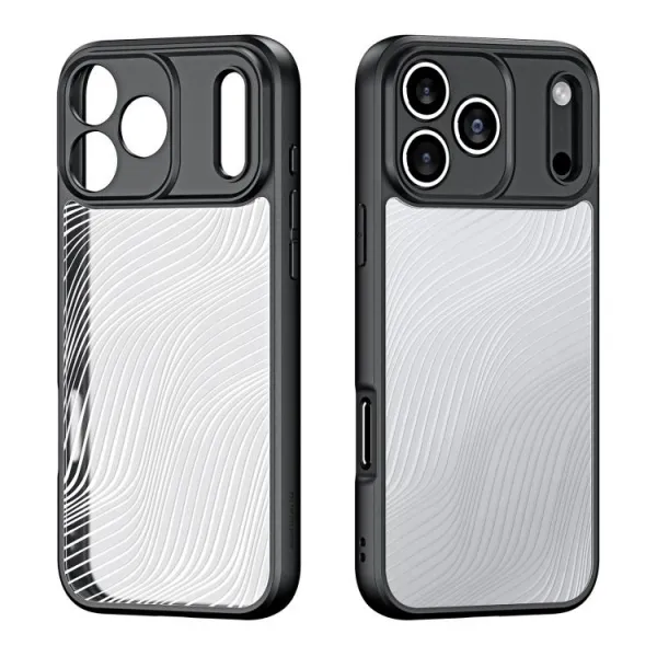 Dux Ducis Aimo kryt na iPhone 17 Pro Max, čierny