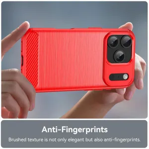 FLEXI TPU Ochranný kryt Apple iPhone 17 Pro červený