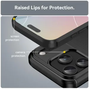 FLEXI TPU Ochranný kryt Apple iPhone 17 Pro čierny