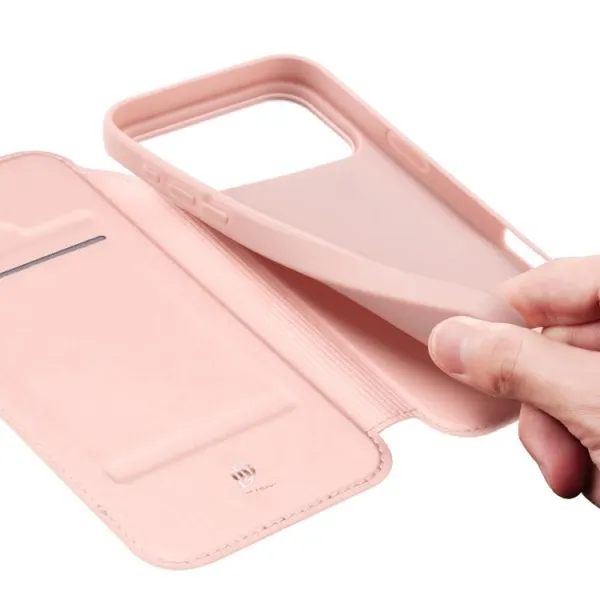 Dux Ducis Skin Puzdro pre iPhone 17 Pro Max, Ružové