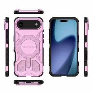 BIBERCAS COLOR Ochranný kryt s MagSafe Apple iPhone Air ružový