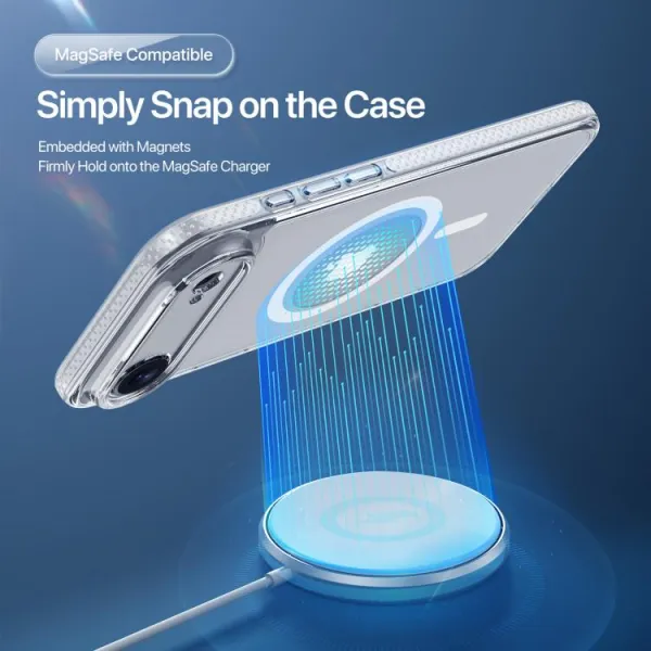 DUX CLIN MAG Ochranný kryt s MagSafe pre Apple iPhone Air priehľadný