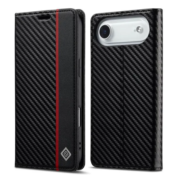 IMEEKE CARBON Peňaženkový obal pre Apple iPhone Air