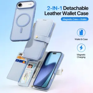 DUX LAWA Ochranný kryt a peňaženkové puzdro 2v1 Apple iPhone Air modrý