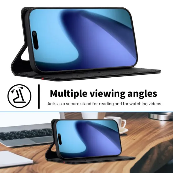 IMEEKE CARBON Peňaženkový obal pre Apple iPhone Air