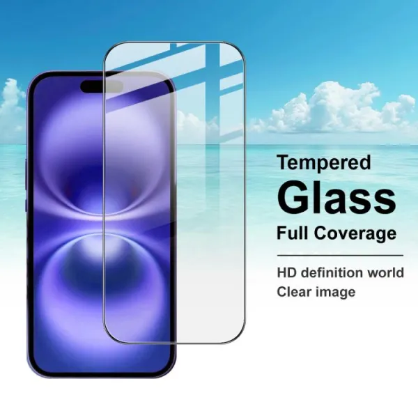 IMAK 3D Tvrdené ochranné sklo pre Apple iPhone 17 Pro Max