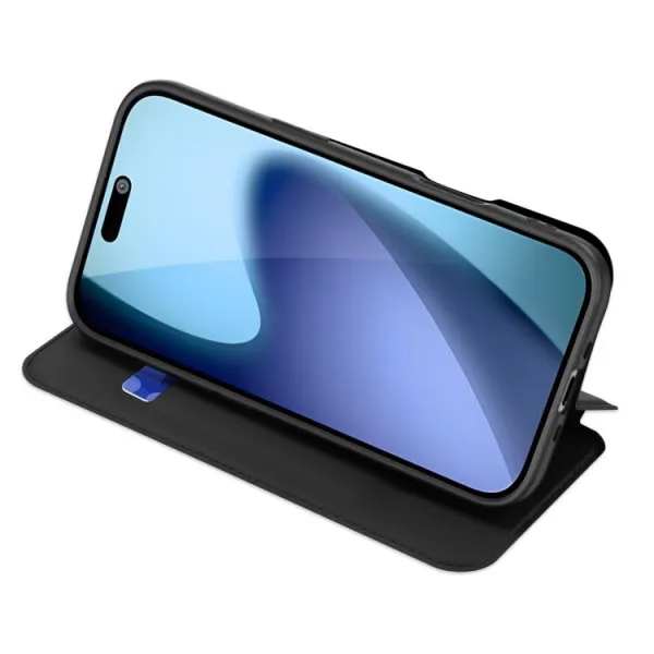 DUX Zaklápacie puzdro pre Apple iPhone Air čierne