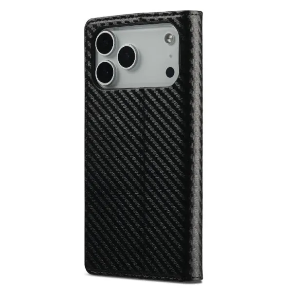 IMEEKE CARBON Peňaženkový obal pre Apple iPhone 17 Pro Max