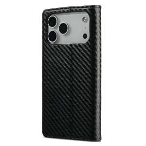 IMEEKE CARBON Peňaženkový obal pre Apple iPhone 17 Pro Max