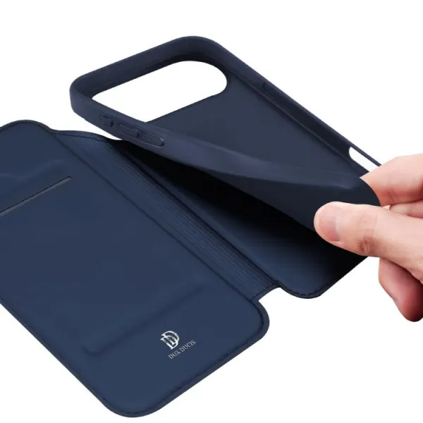 DUX Zaklápacie puzdro pre Apple iPhone Air modré